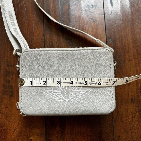 Nike Air Dior Jordan Wings Logo Grey Logo Small Rare Shoulder Bag 100% Authentic - Picture 11 of 16